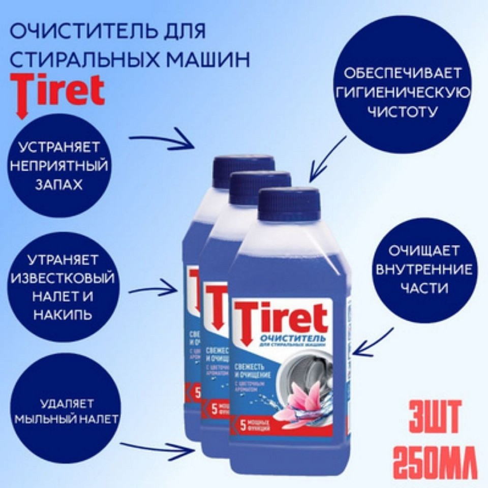 Химия для чистки стиральных машин